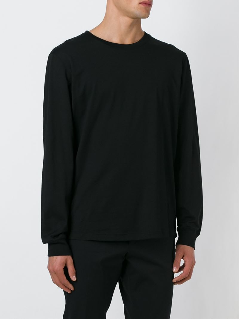 Lyst - Dolce & Gabbana Long Sleeve T-Shirt in Black for Men