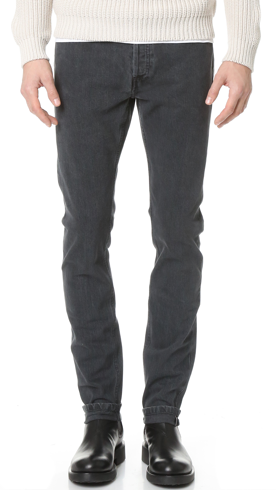 Lyst - A.P.C. Petit New Standard Jeans in Gray for Men