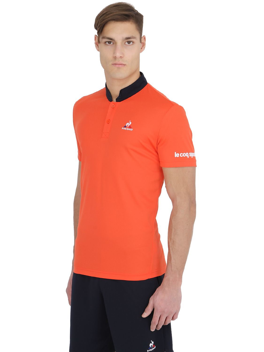 polo le coq sportif orange