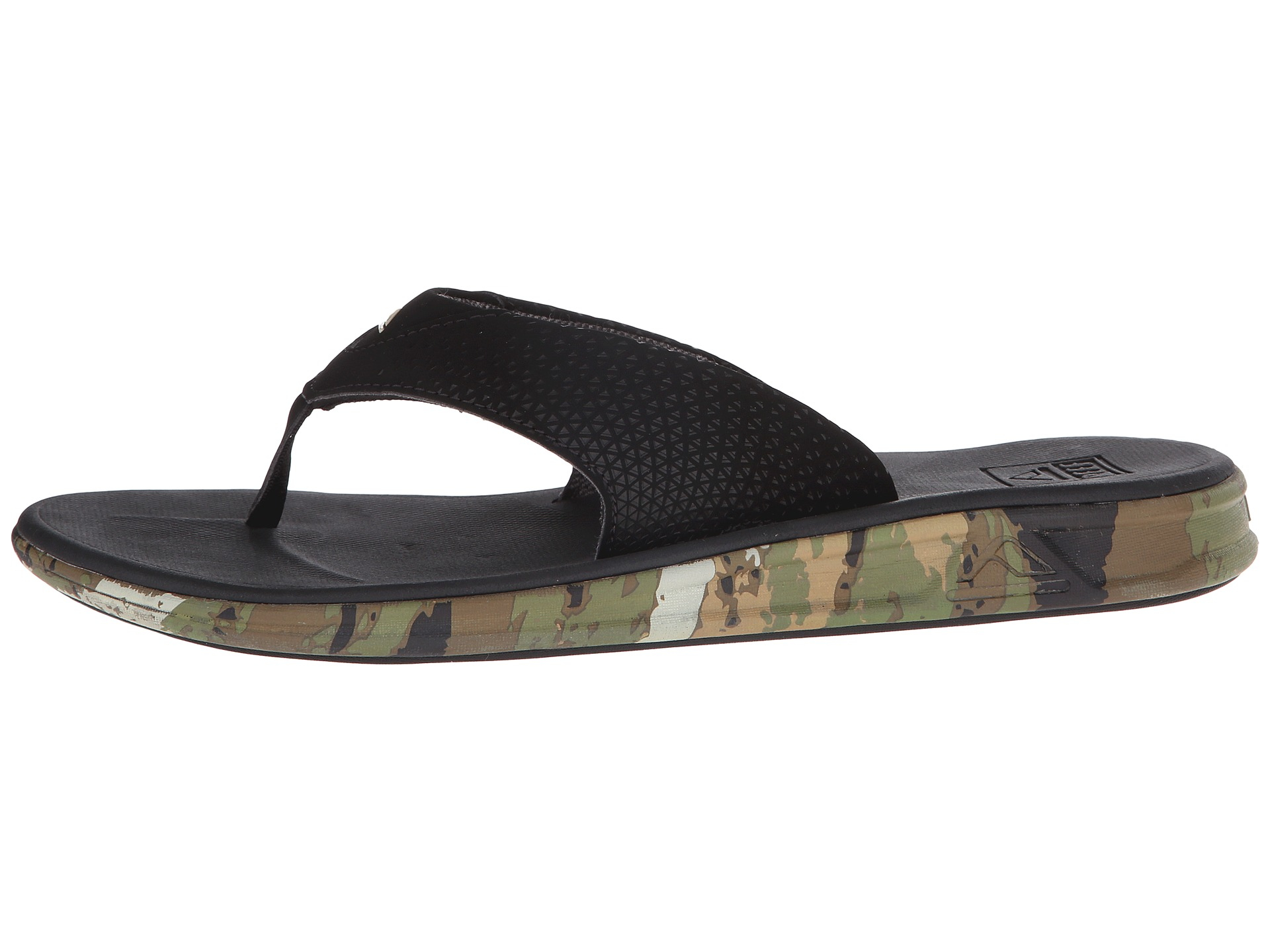 reef camouflage flip flops