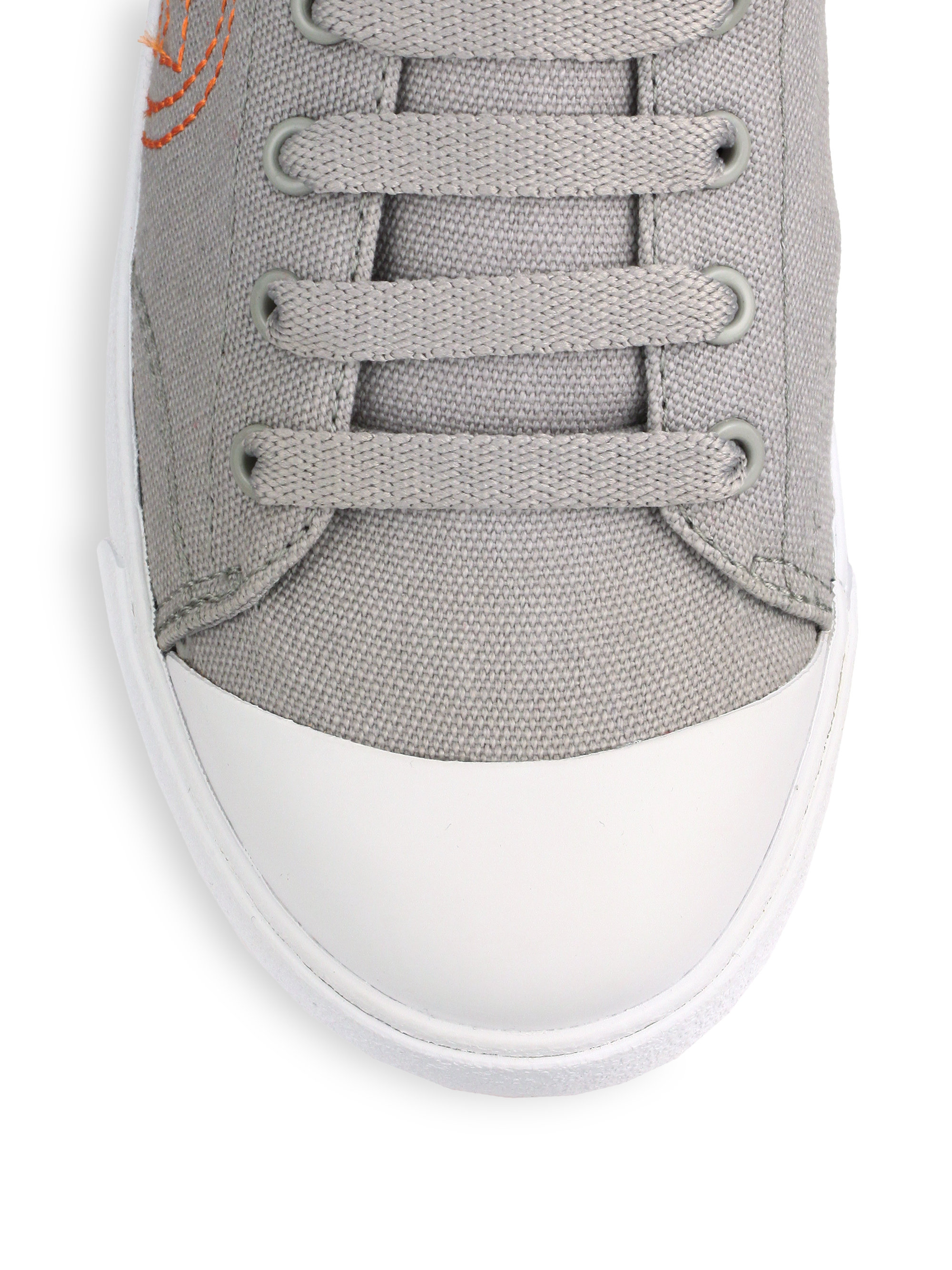 tory burch canvas sneakers