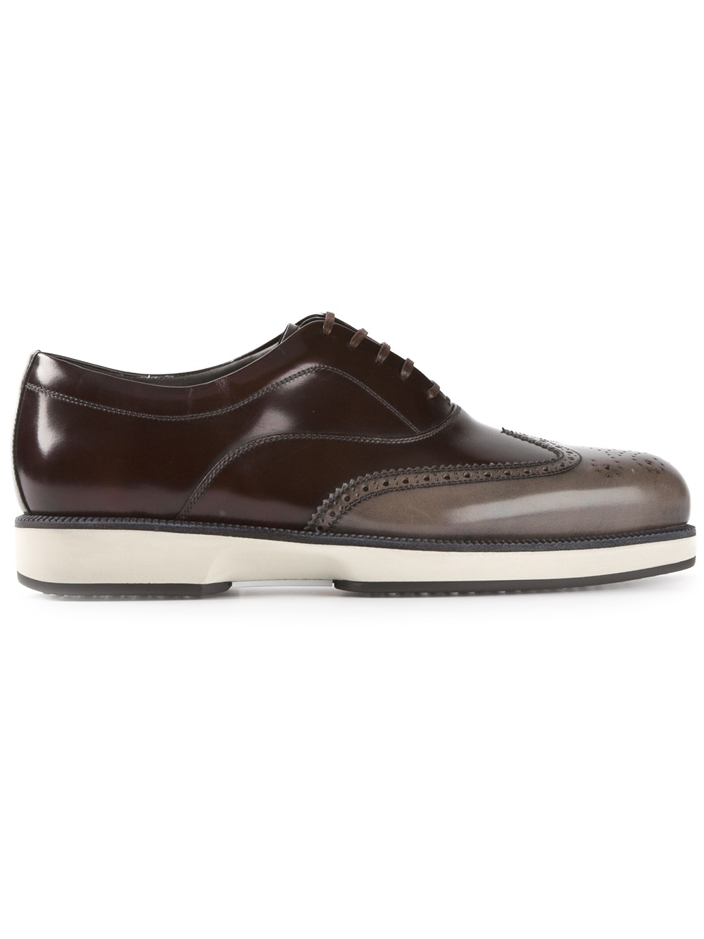 chunky soled brogues