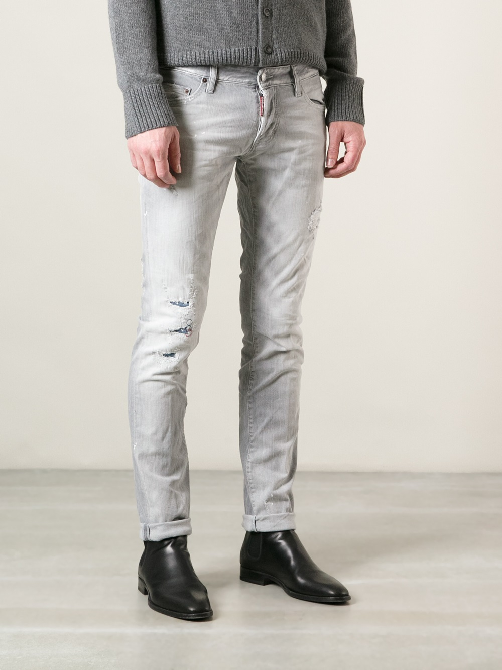 dsquared cool guy jeans grey