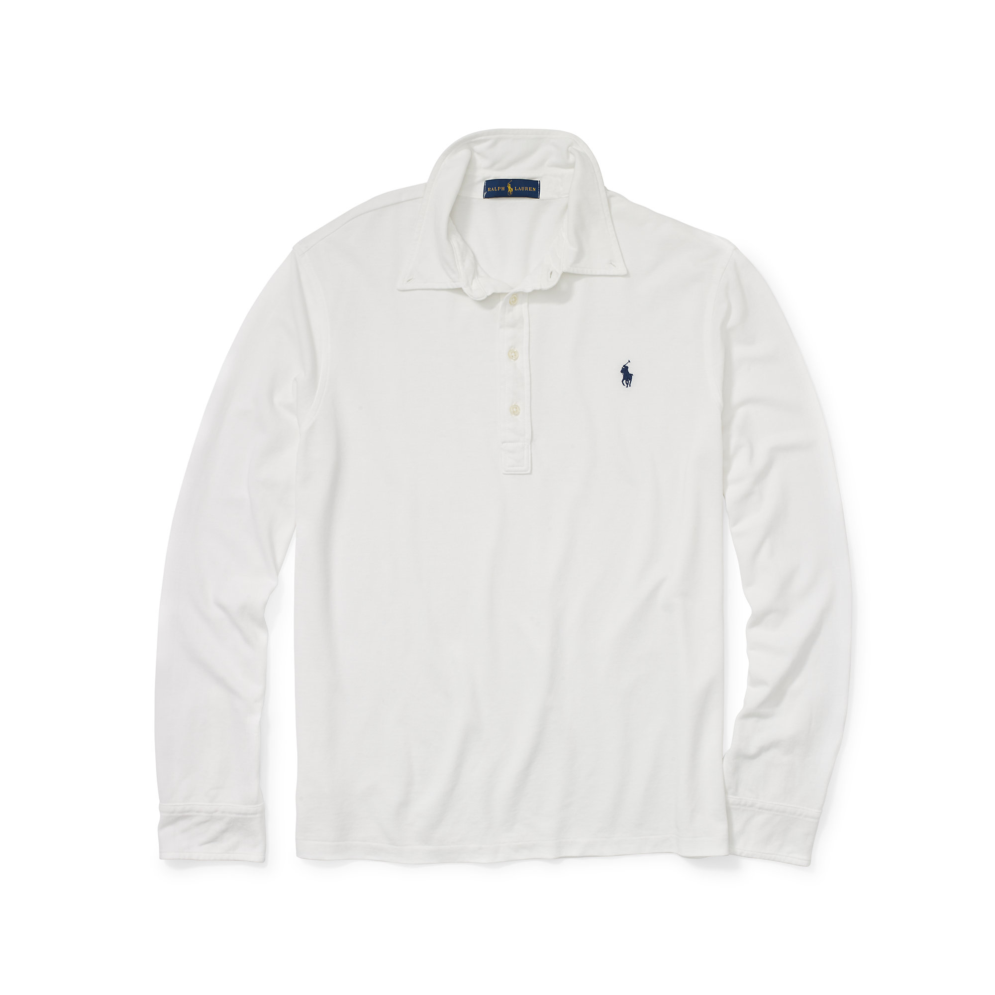 Polo Ralph Lauren Cotton Featherweight Mesh Popover in White for Men - Lyst