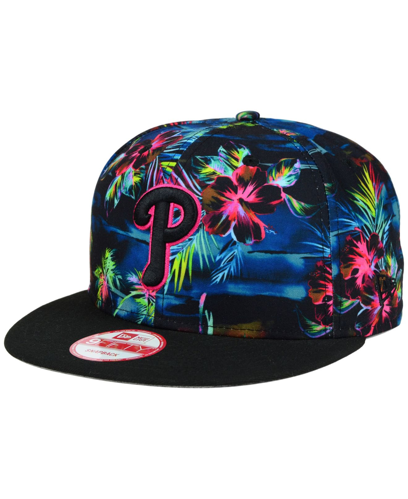 phillies floral hat