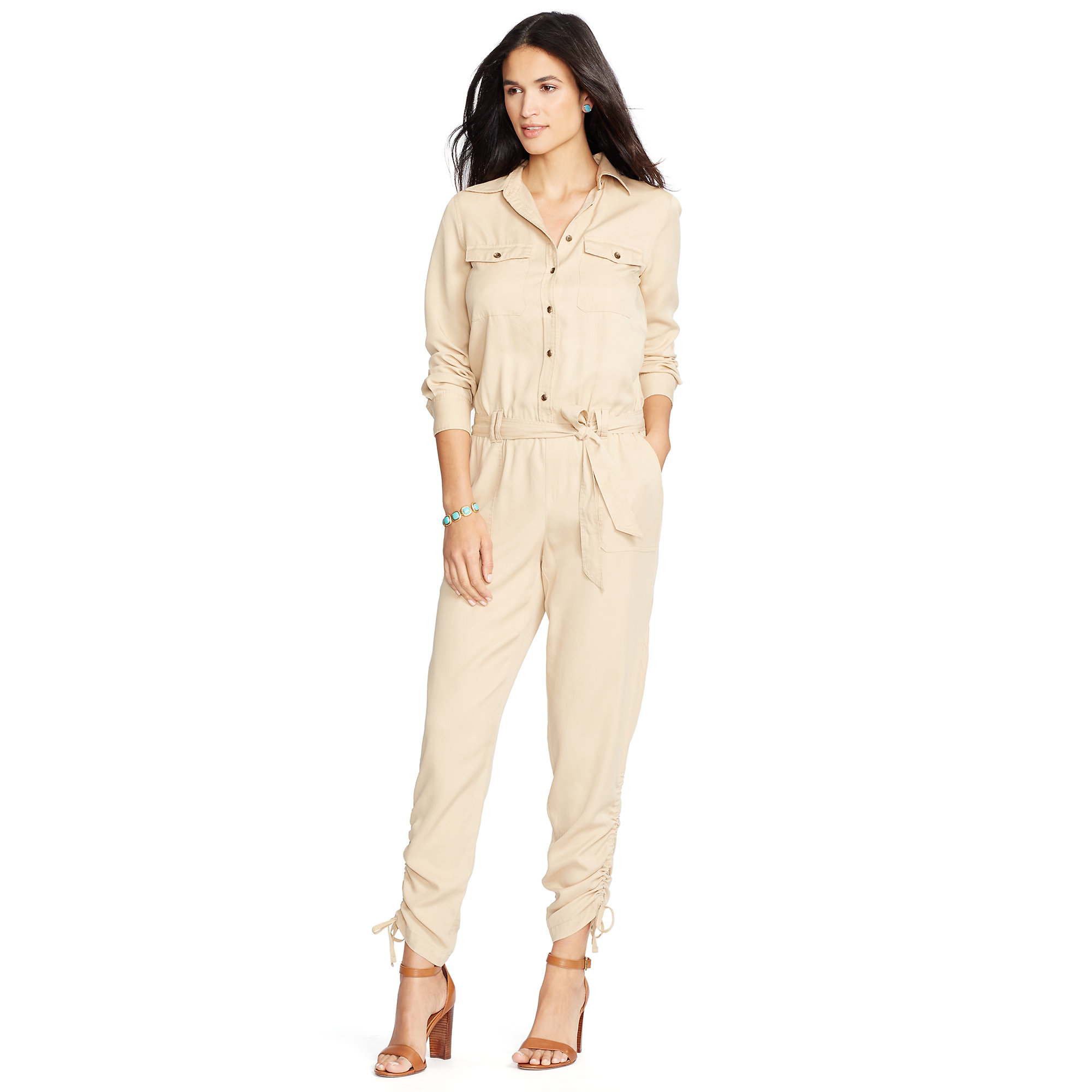 ralph lauren petite jumpsuit