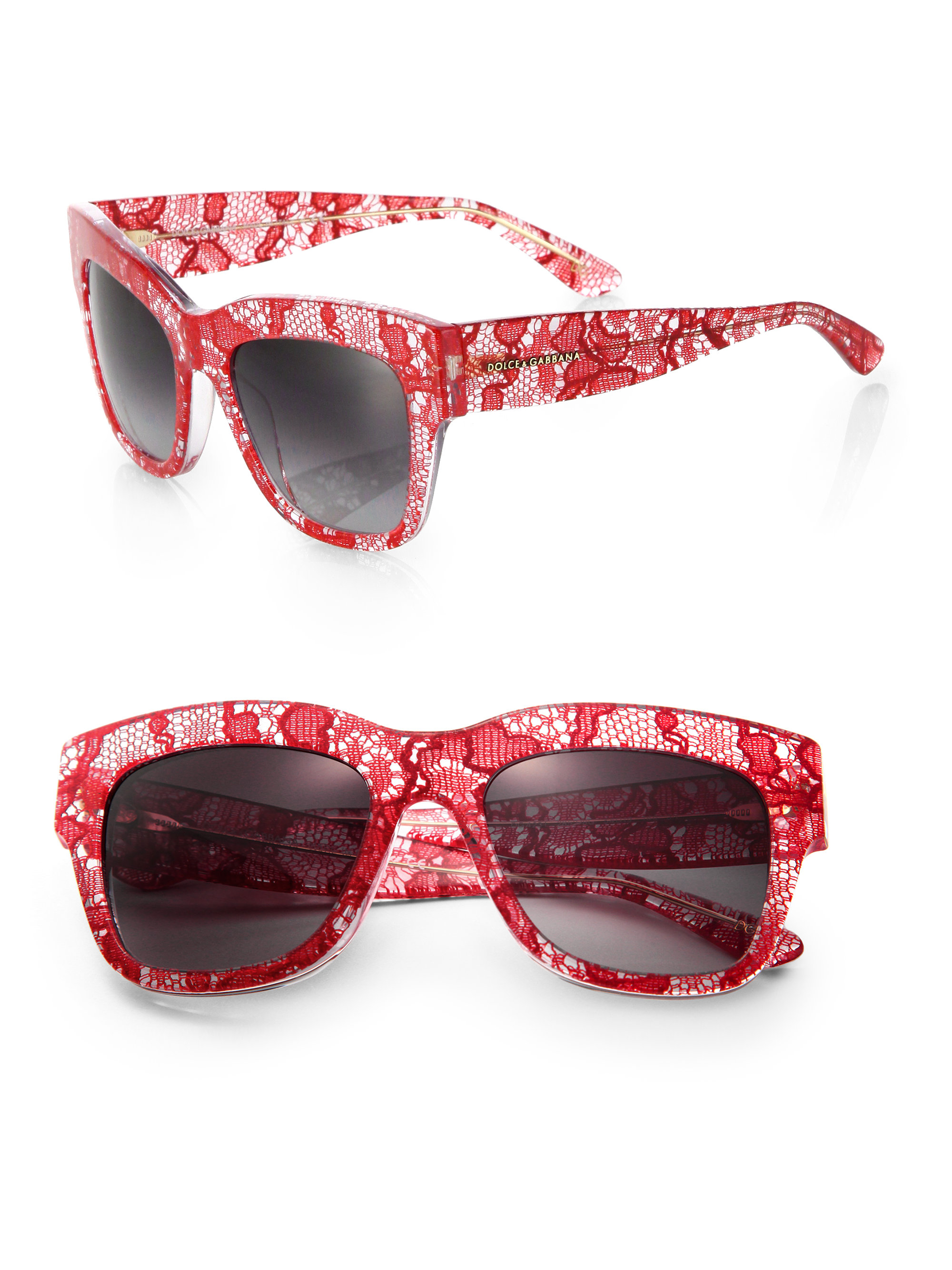 dolce and gabbana lace sunglasses