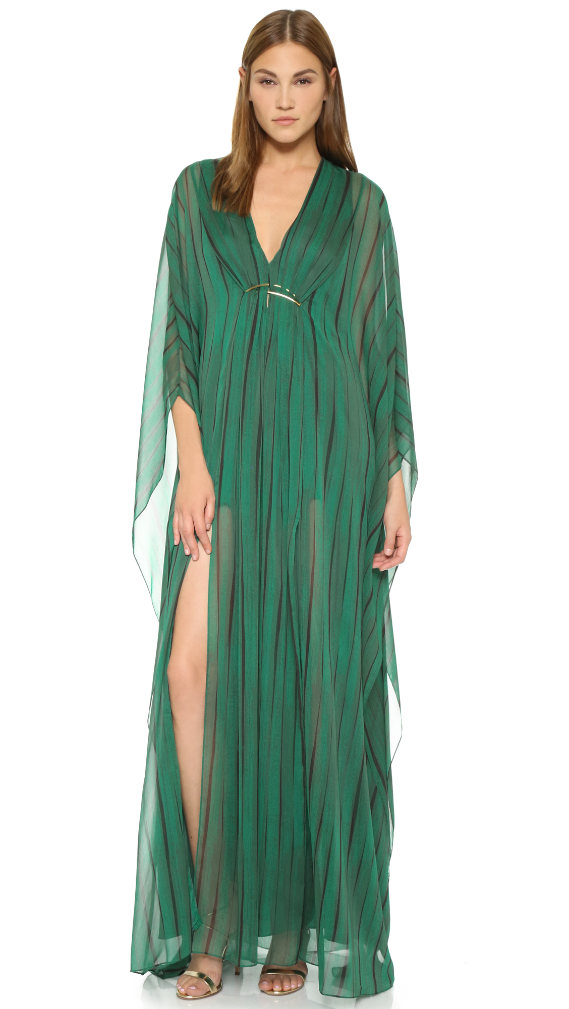 halston caftan