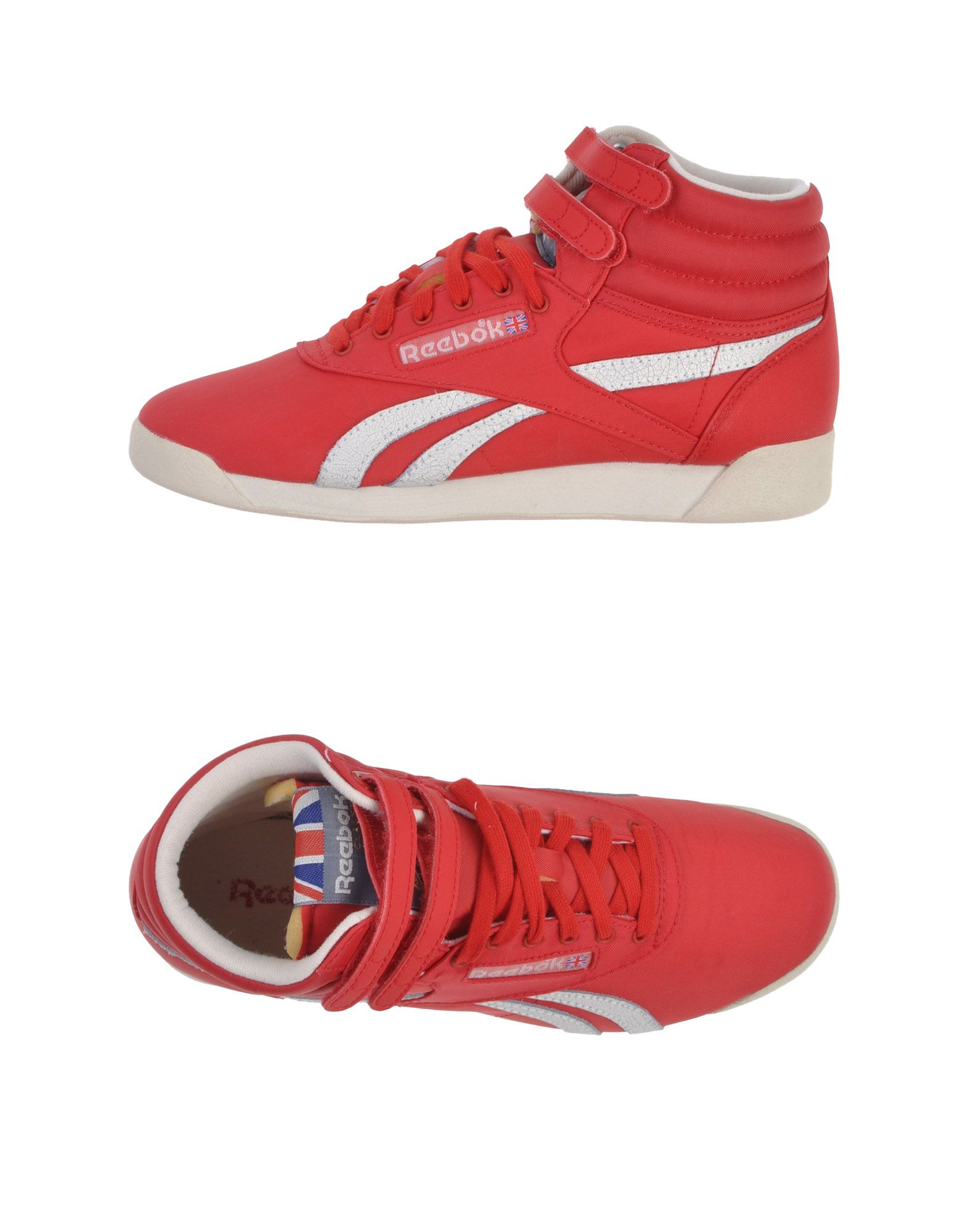 reebok high tops with straps