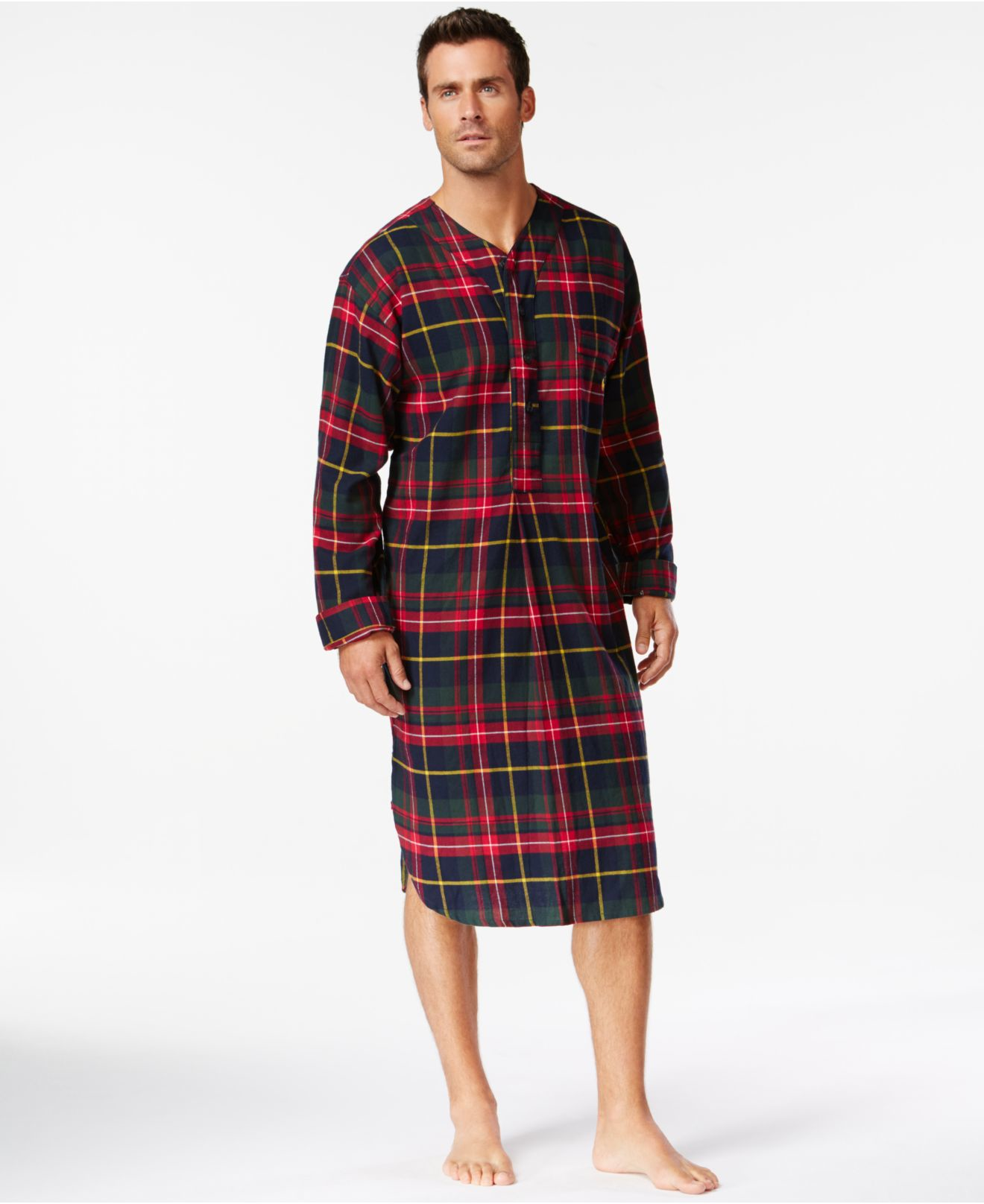 ralph lauren flannel nightgown