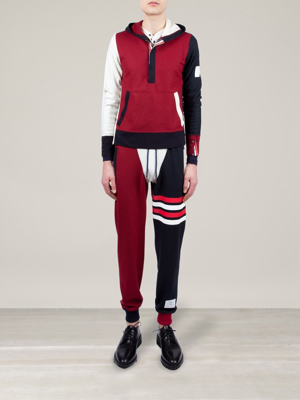 thom browne jogging pants