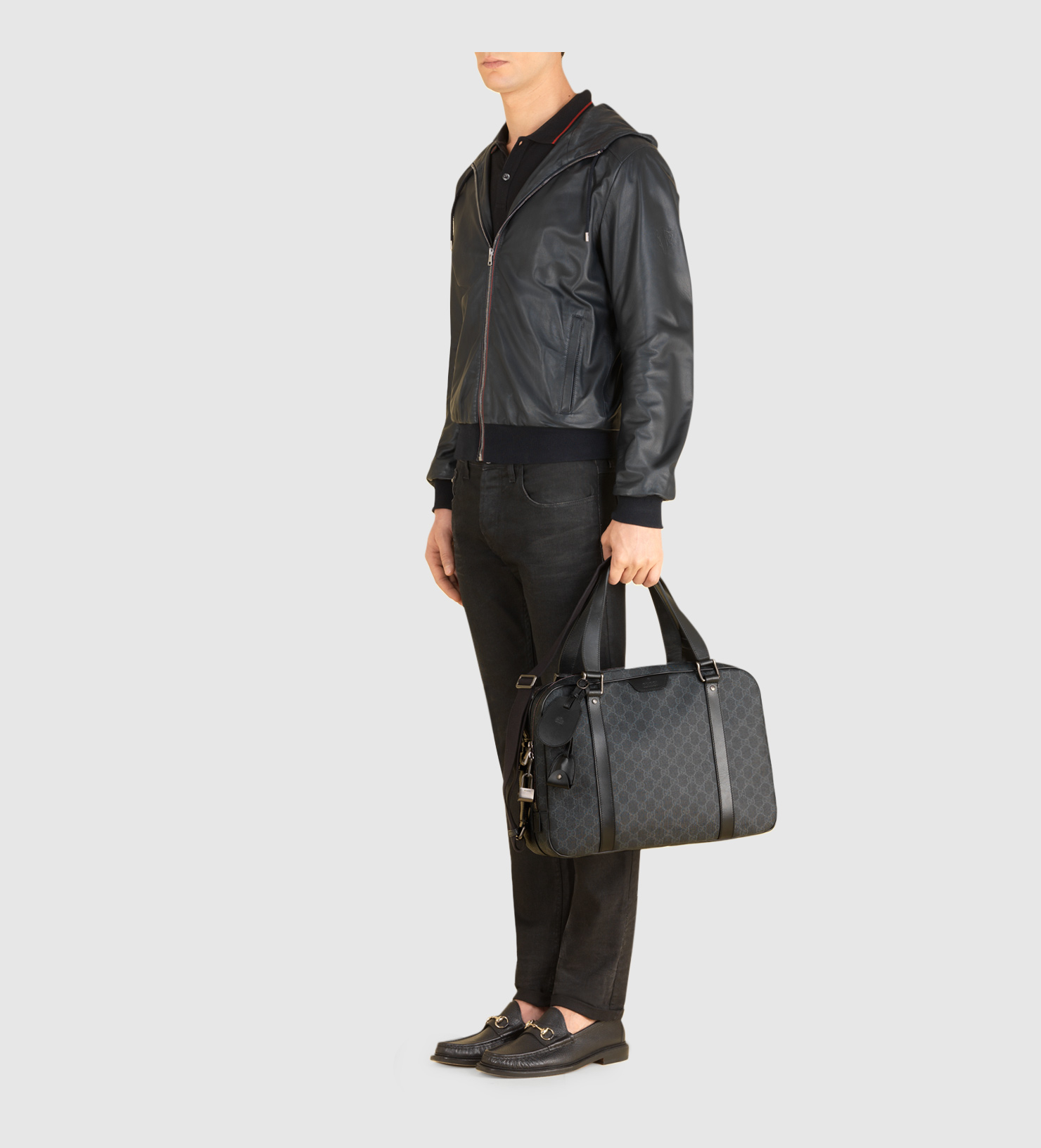 gucci supreme briefcase