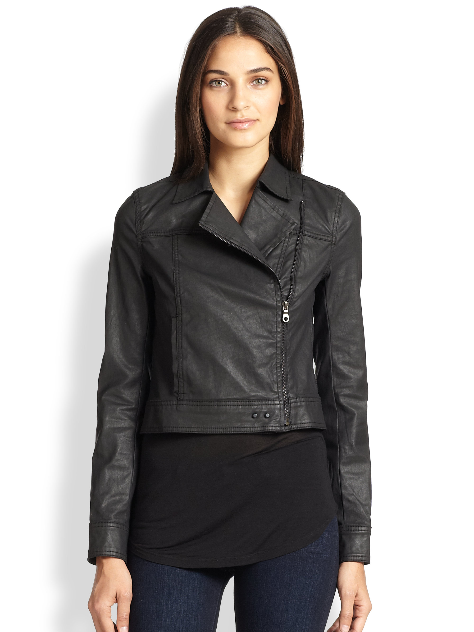 paige black denim jacket