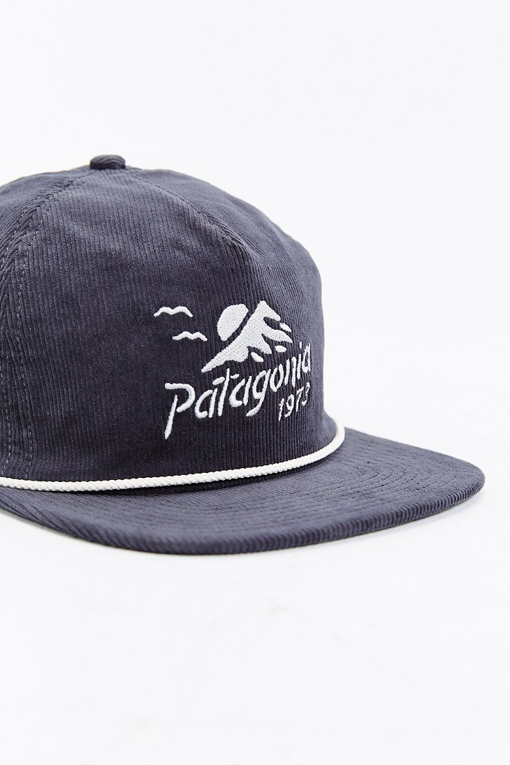 navy patagonia hat