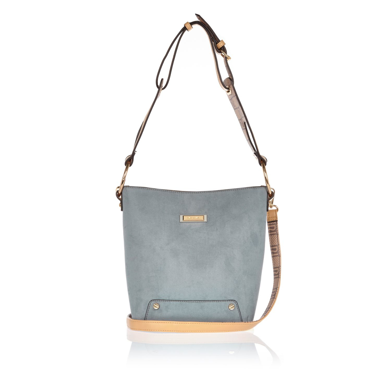 river island blue bag