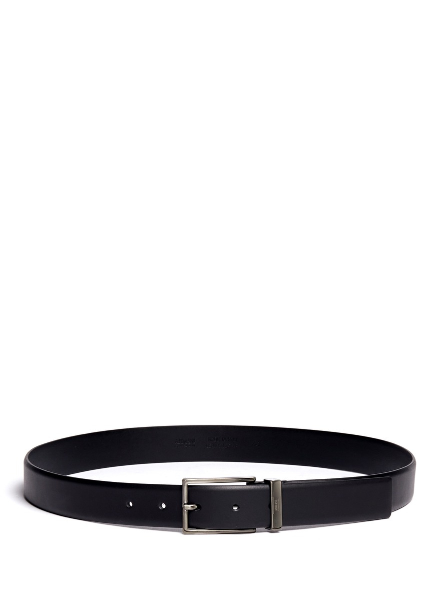slim black belt