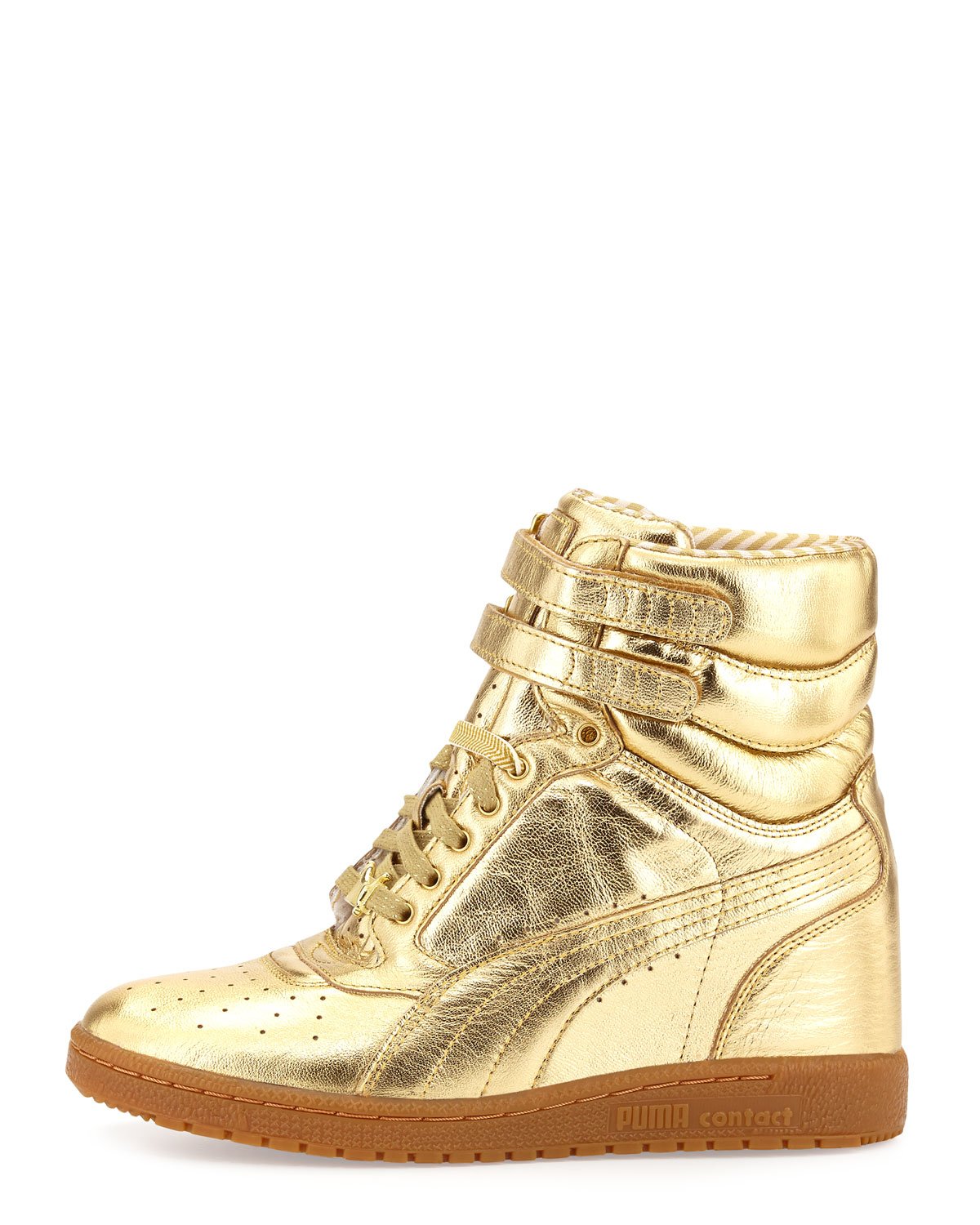 puma sneaker gold