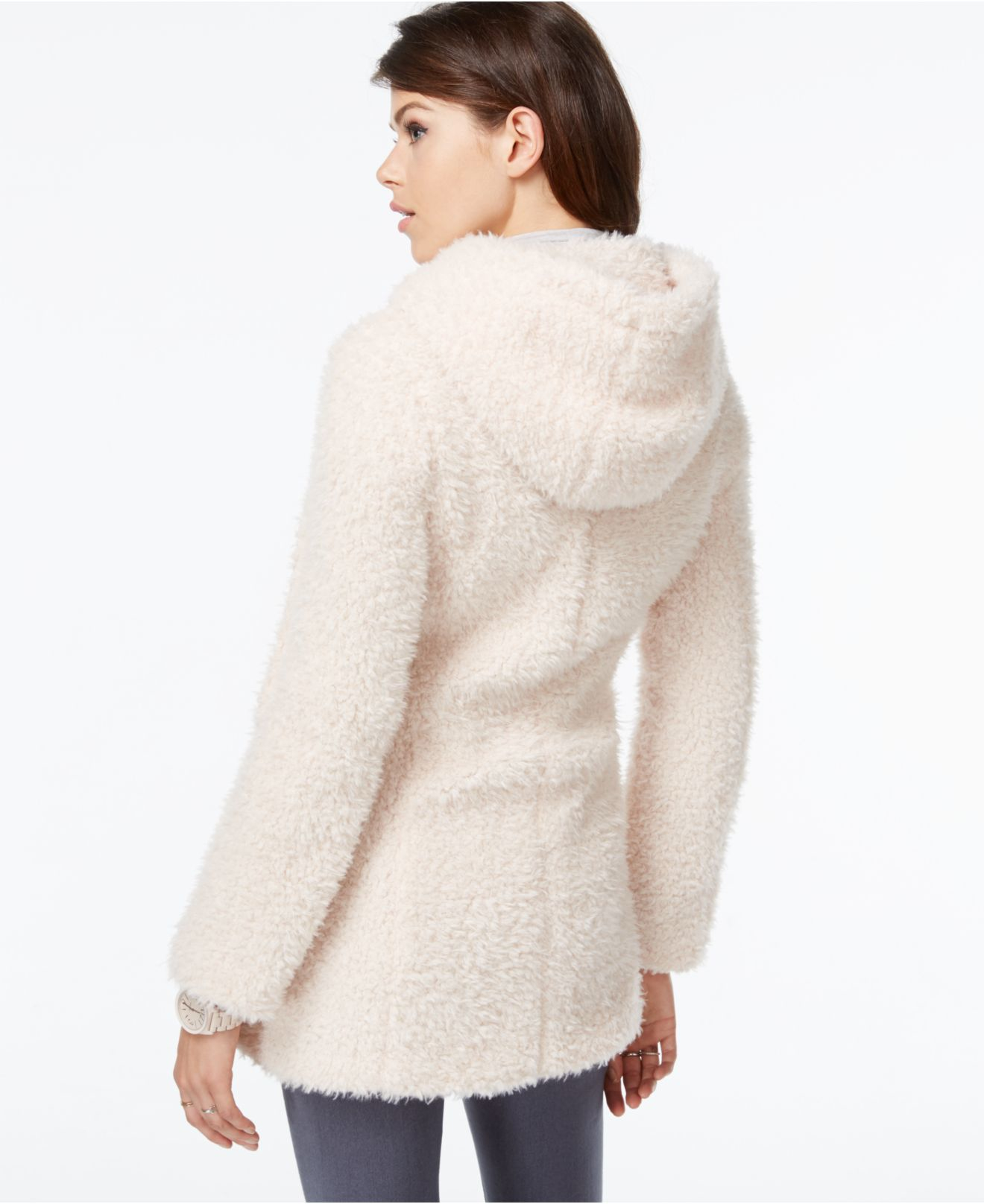 Jessica simpson faux fur coat Clearance