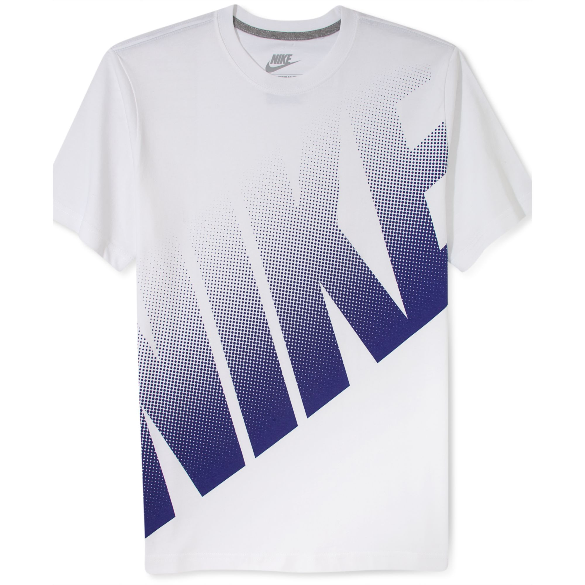 Nike Big Dot Logo Tshirt in White for Men - Lyst