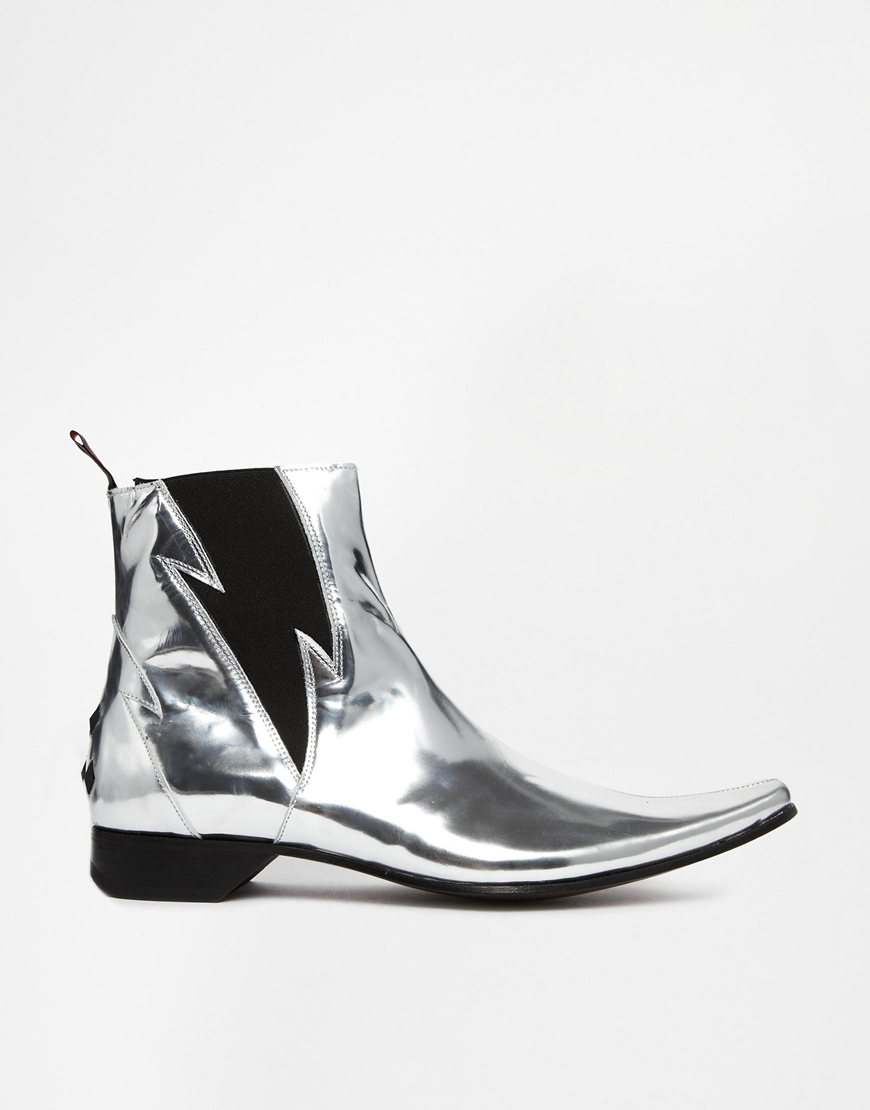 Jeffery West Lightning Chelsea in Metallic for Men | Lyst