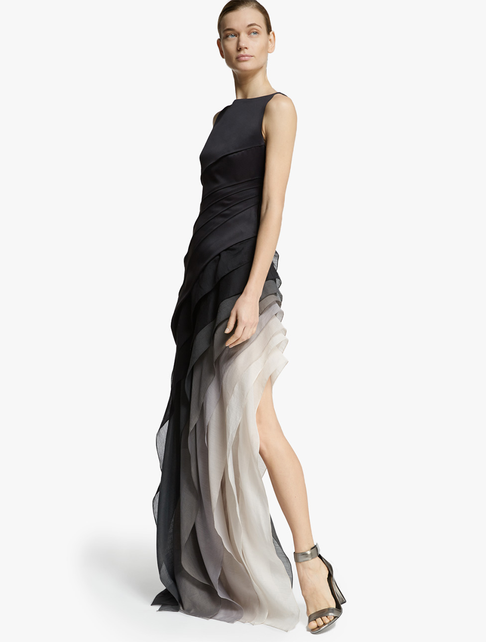 voile gown