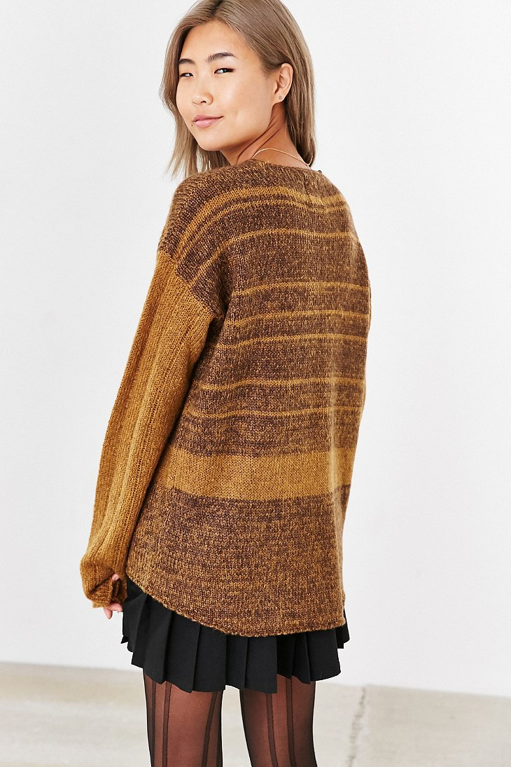 unif brown sweater