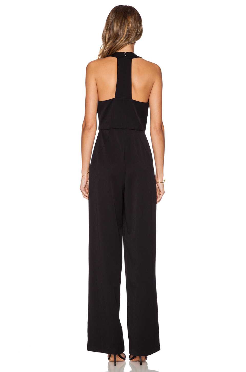 black halo jordan jumpsuit