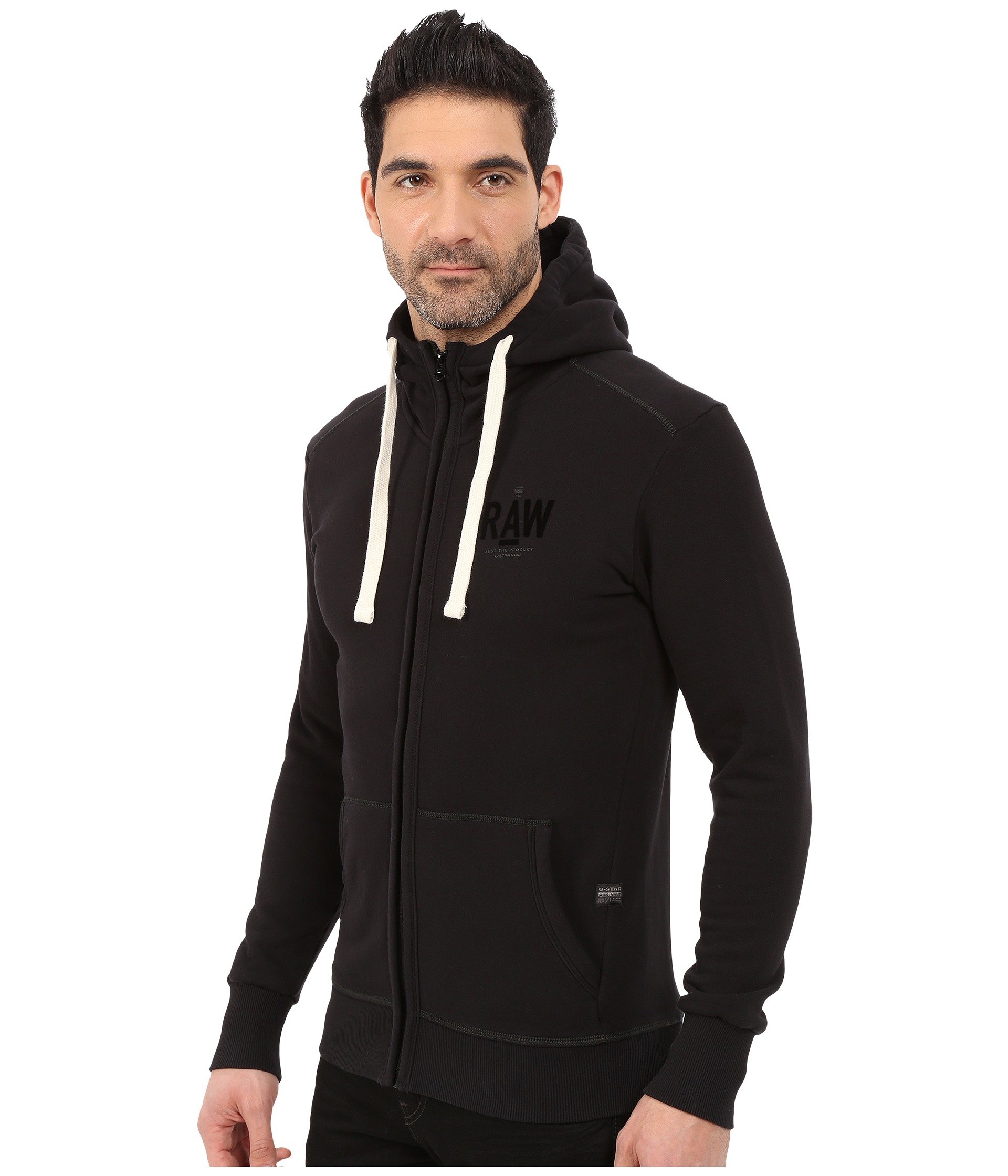 g star black hoodie