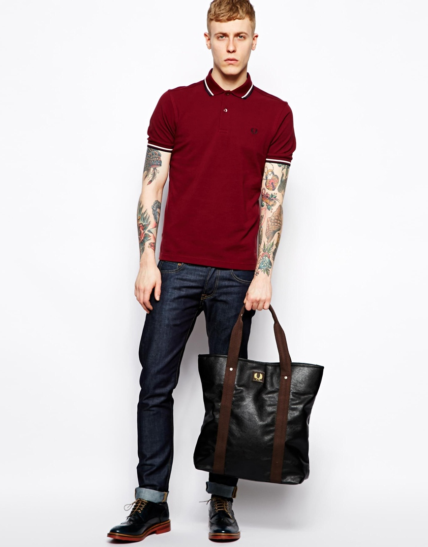 tote bag fred perry