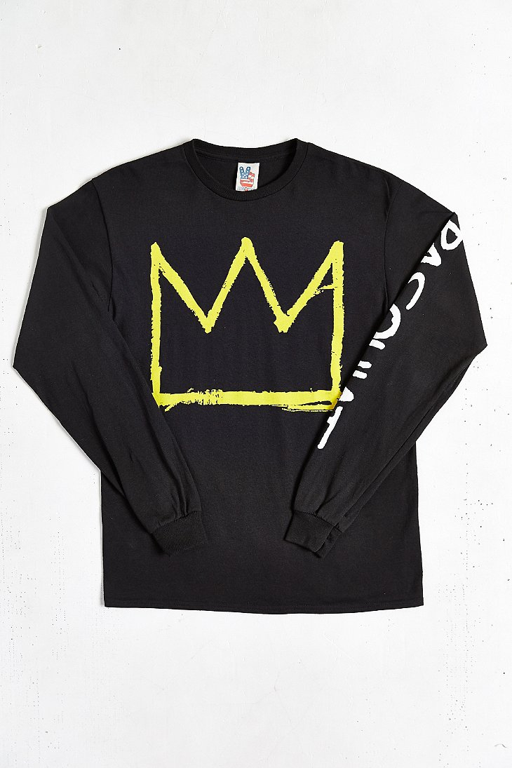 basquiat long sleeve tee