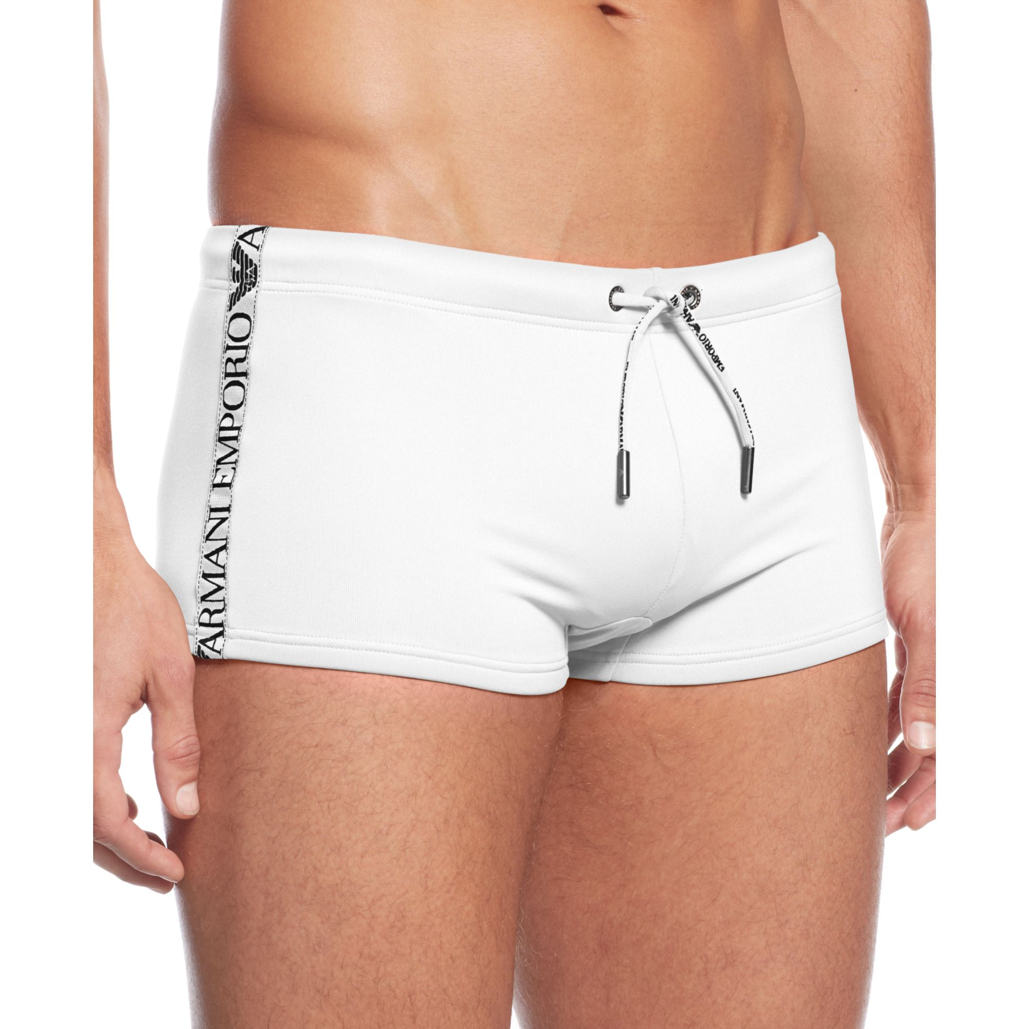 white speedo trunks