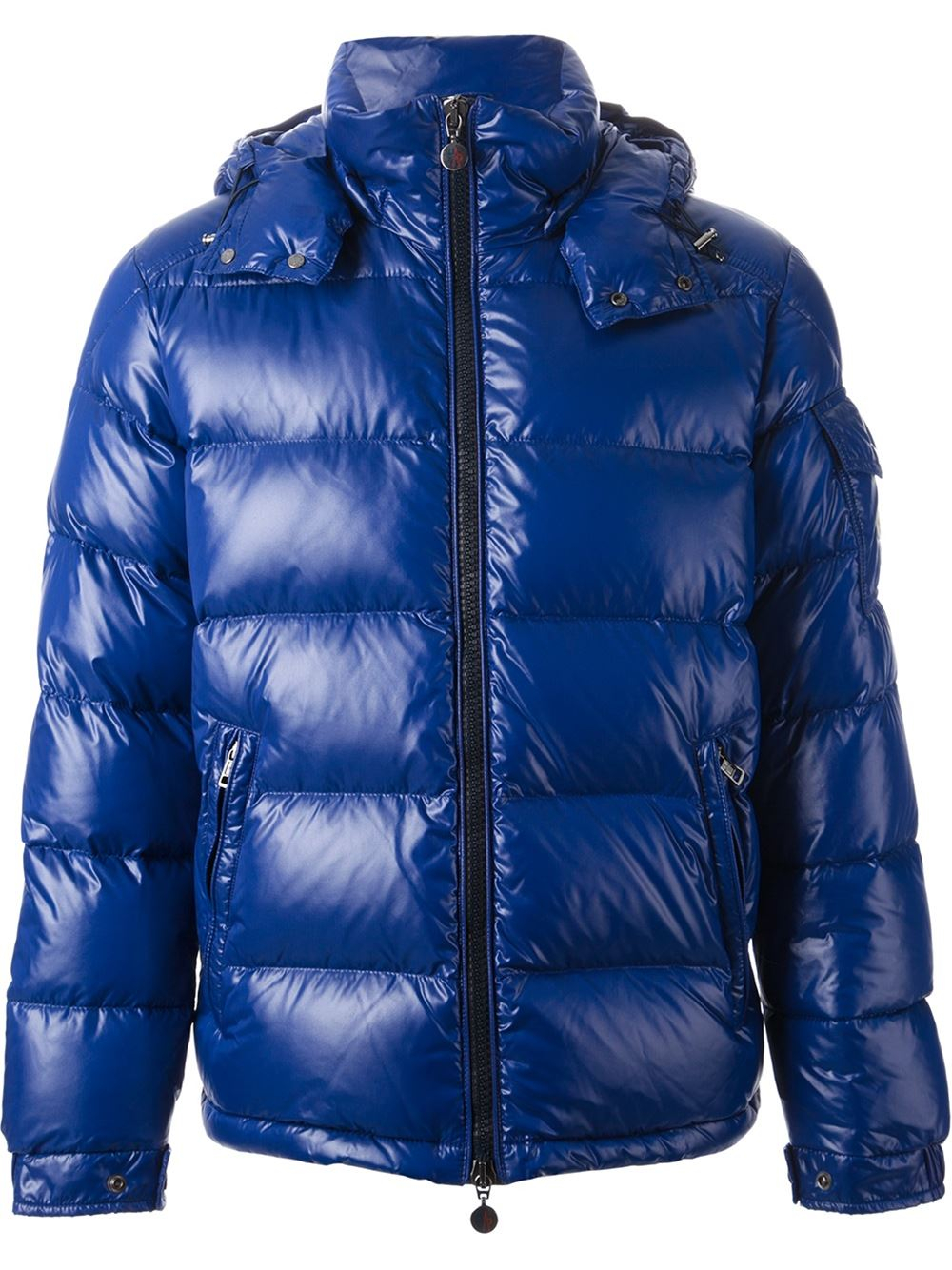 Moncler Maya Padded Jacket in Blue for Men - Lyst