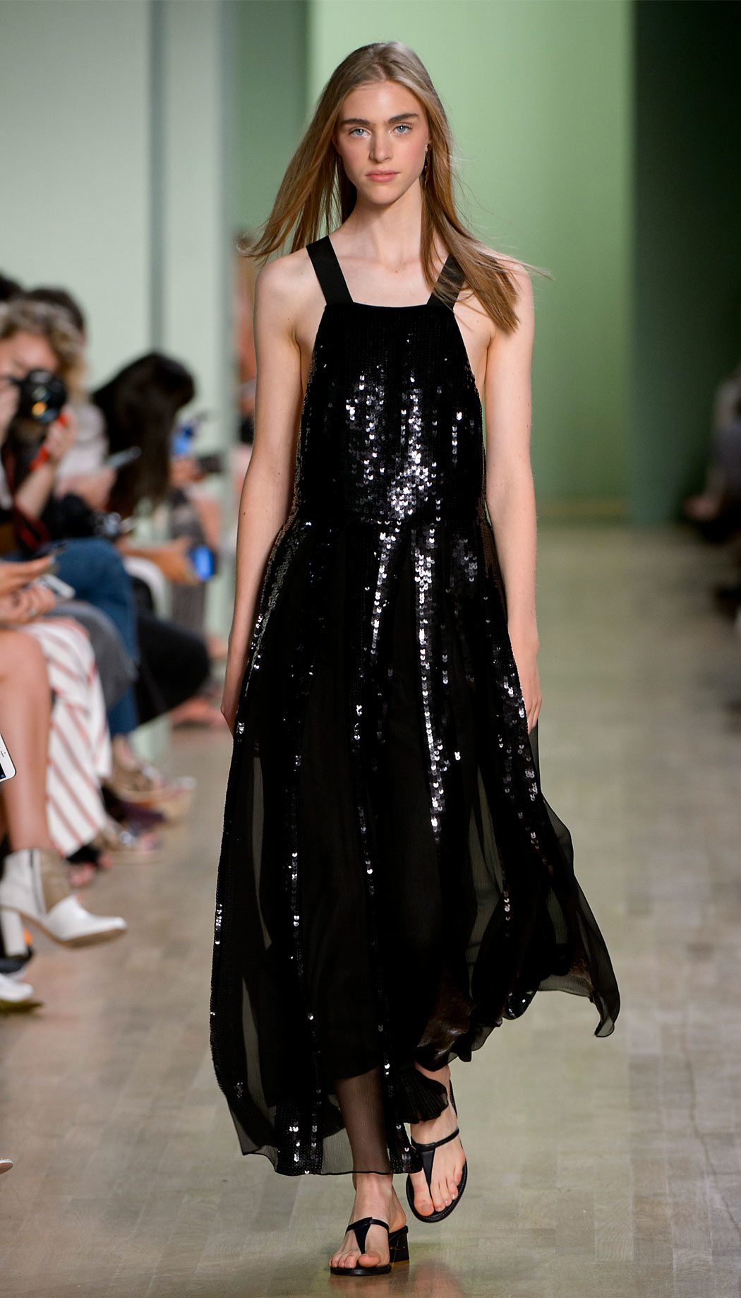 tibi beaded sequin overall dress