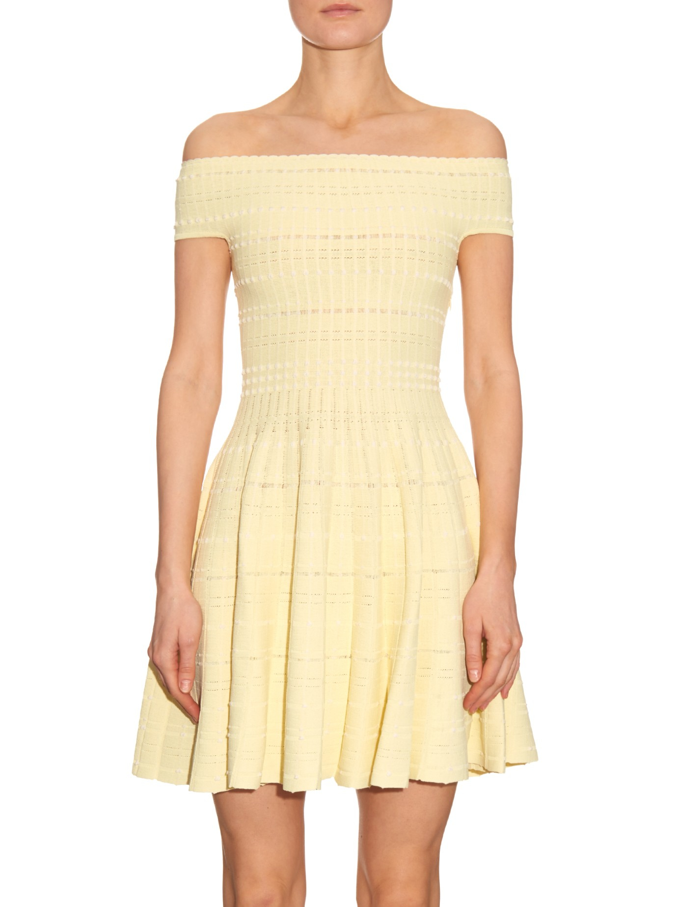 alexander mcqueen yellow dress