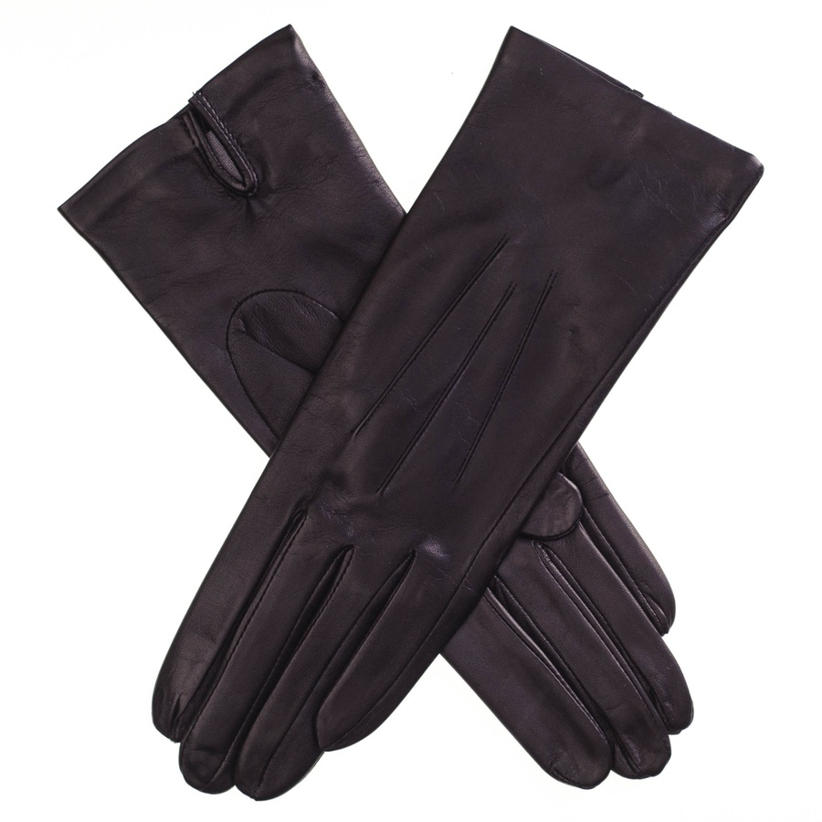 silk lined leather gloves