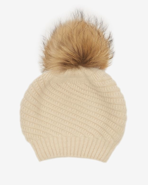 hat white beanie Hat: Fur New White Holly Annabelle Pom Lyst Cream Beanie York pom with hat white beanie Hat: Fur New White Holly Annabelle Pom Lyst Cream Beanie York pom with