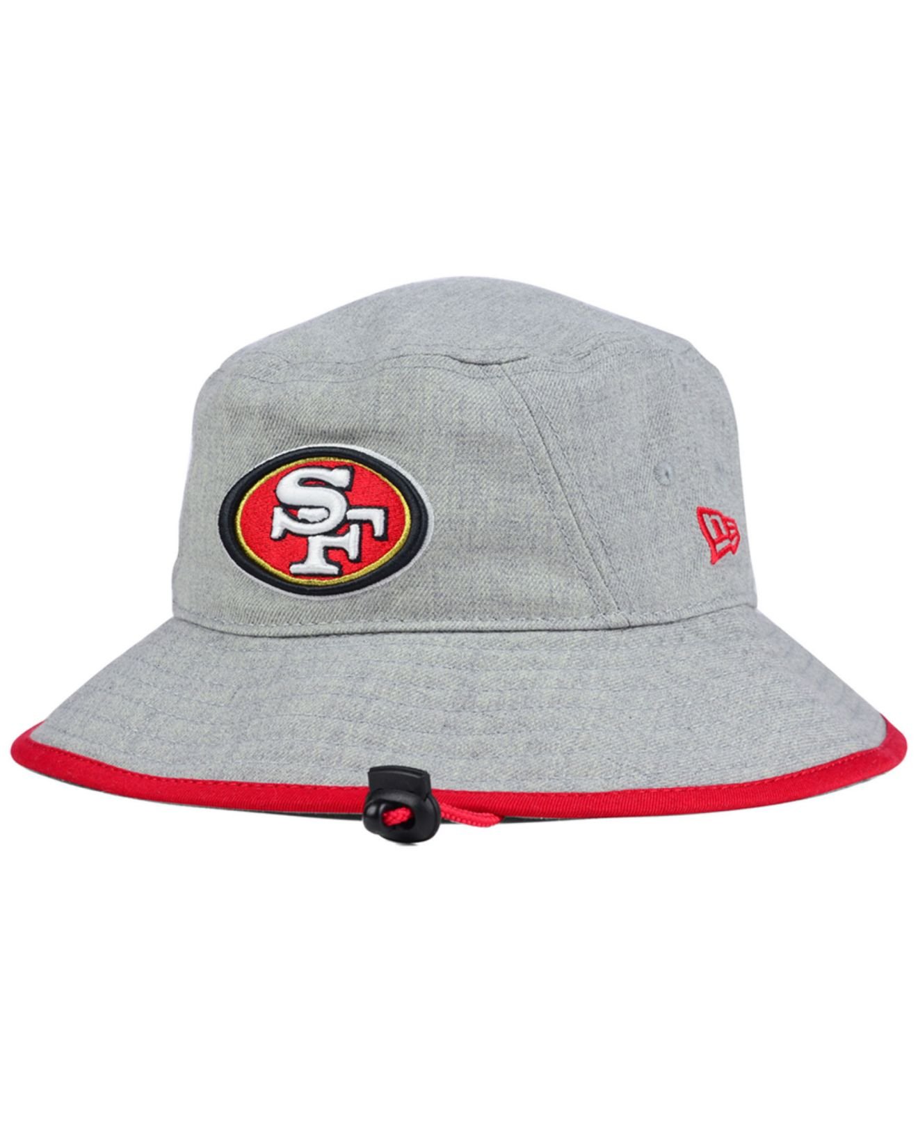 KTZ San Francisco 49Ers Nfl Heather Gray Bucket Hat