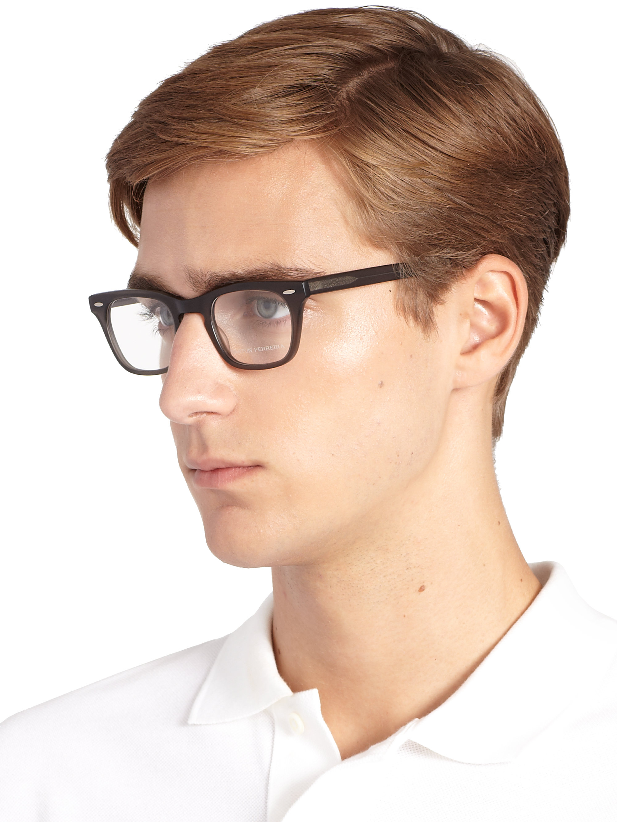Lyst Barton Perreira 47mm Optical Glasses in Gray for Men