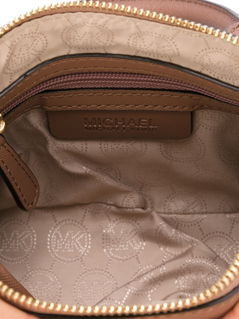 MICHAEL Michael Kors Mini &#39;cindy&#39; Crossbody Bag in Pink & Purple (Pink) - Lyst