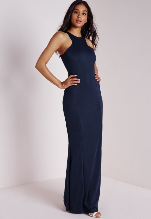 racer maxi dress