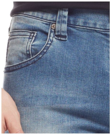 Armani Jeans J05 Bootcut Jeans in Blue for Men (Denim Blue) | Lyst