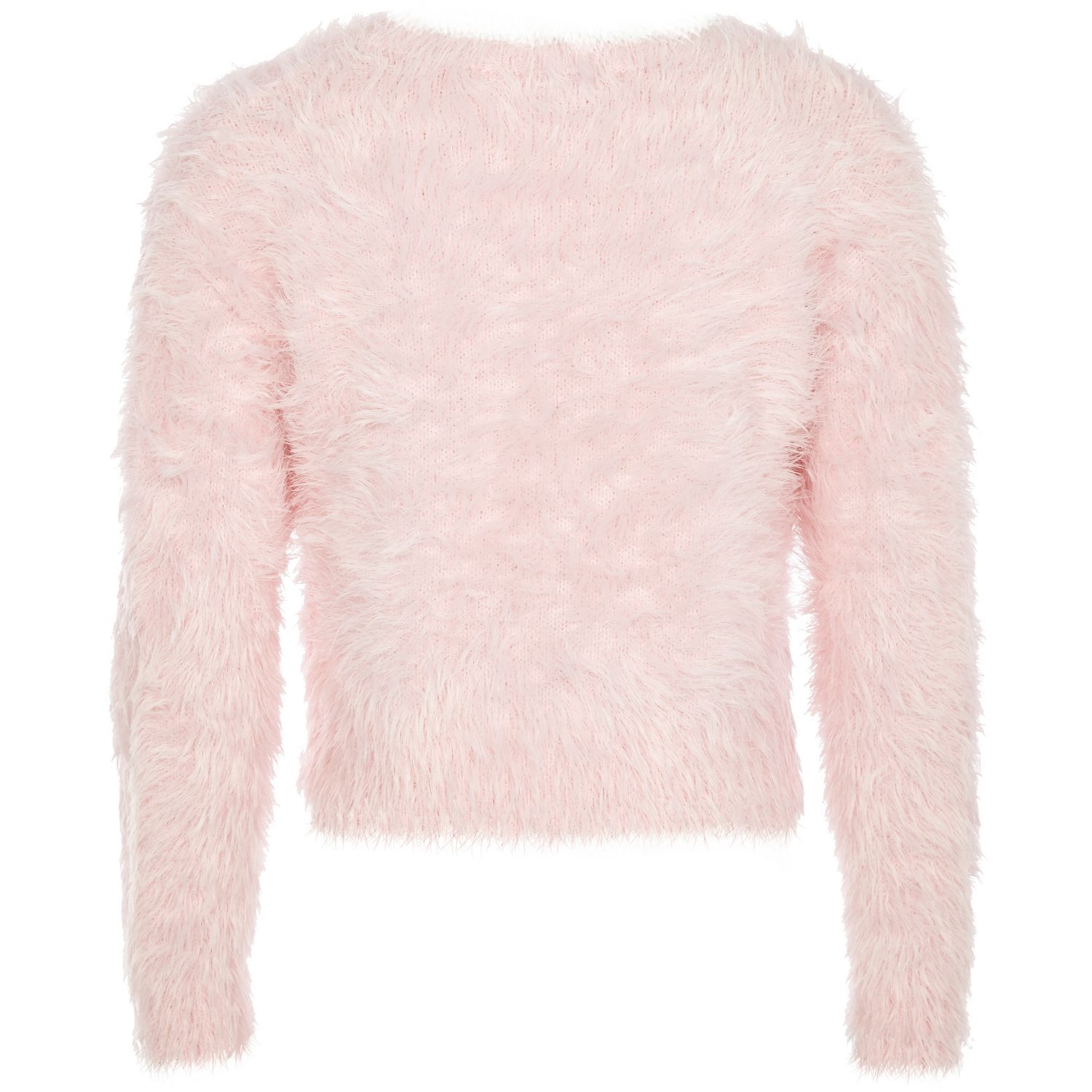 fluffy girls jumper
