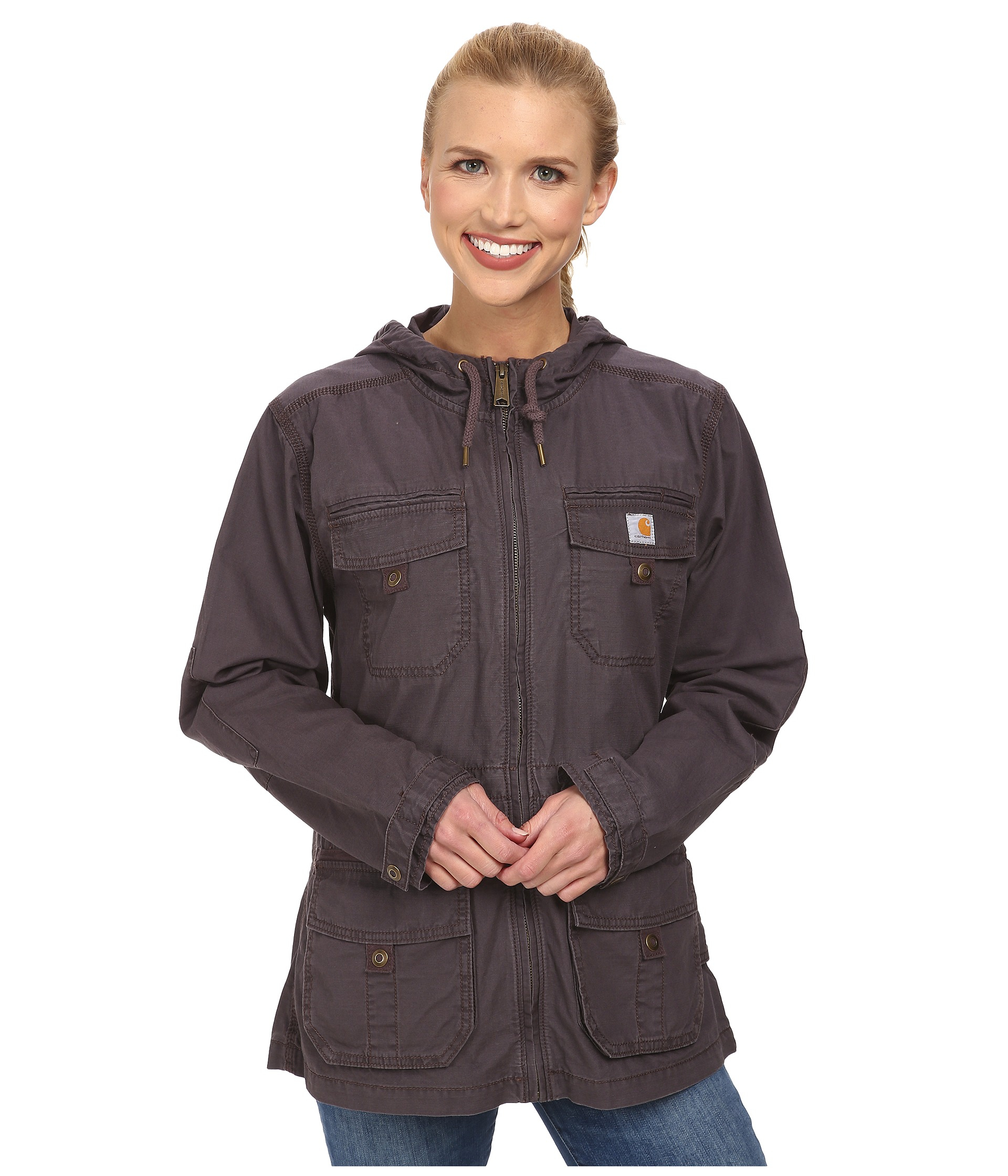 Outerwear Clothing, Shoes & Jewelry Carhartt Womens El Paso Utility Jacket