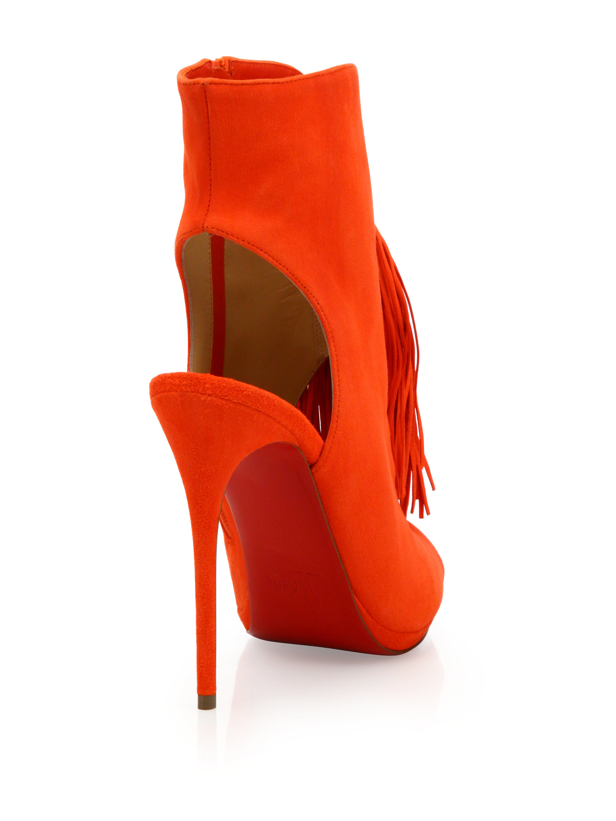 louboutin red booties