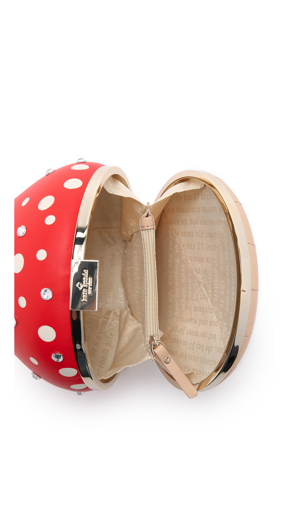 Kate Spade Mushroom Clutch Lyst