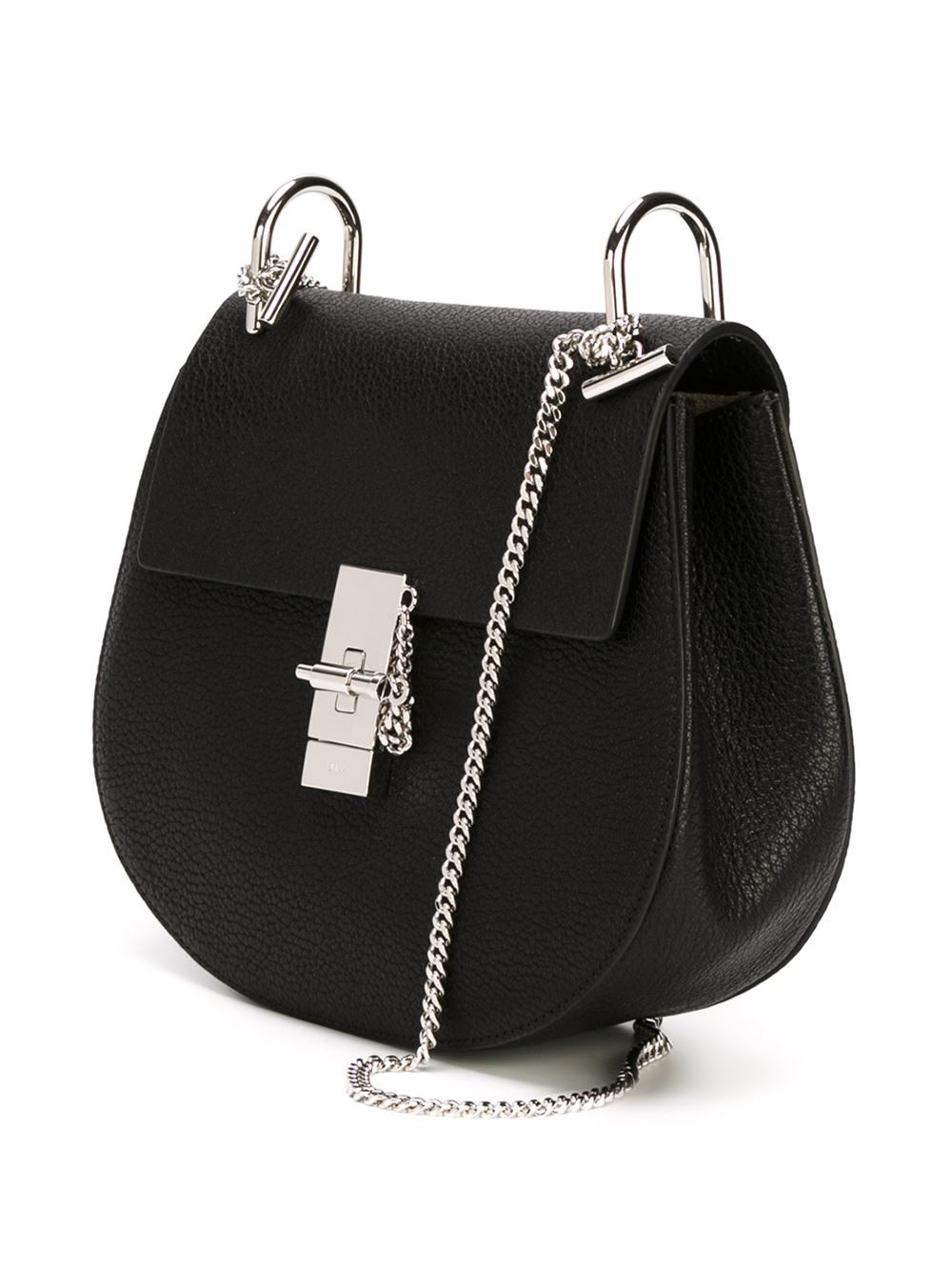 Chlo \u0026#39;Drew\u0026#39; Shoulder Bag in Black | Lyst  