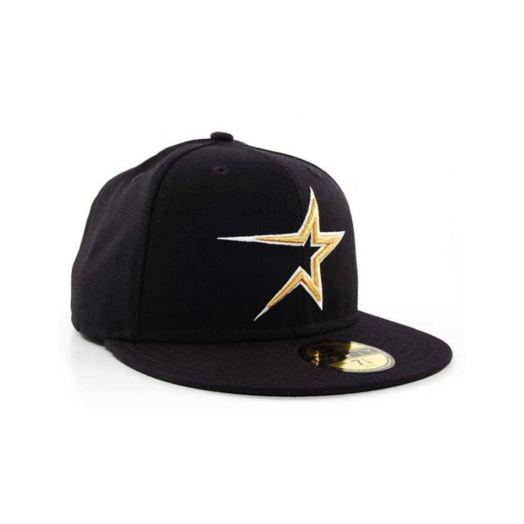 Nike Men's Houston Astros Gold Star Official Cooperstown Jersey