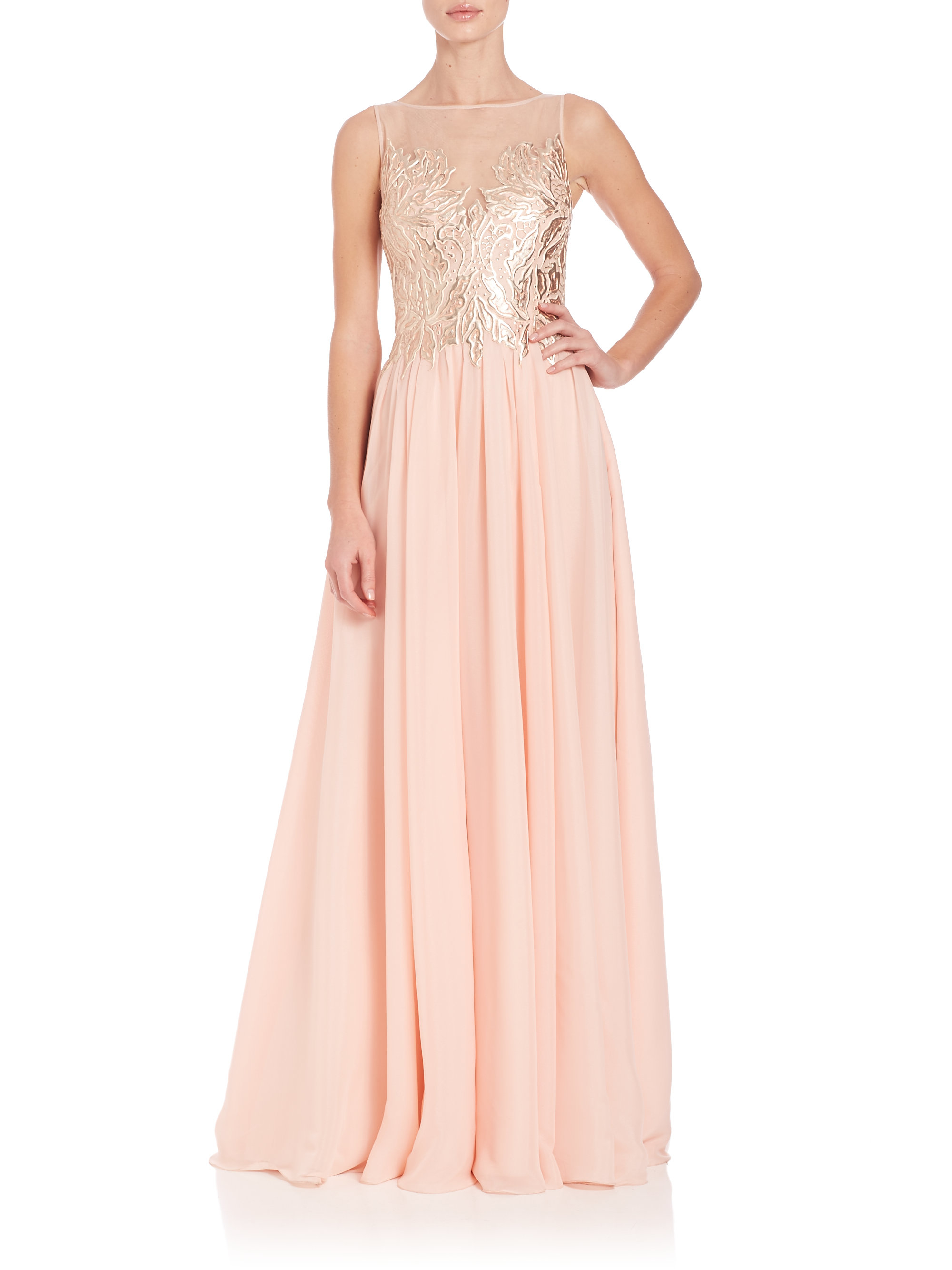 Basix black label pink gown Clearance