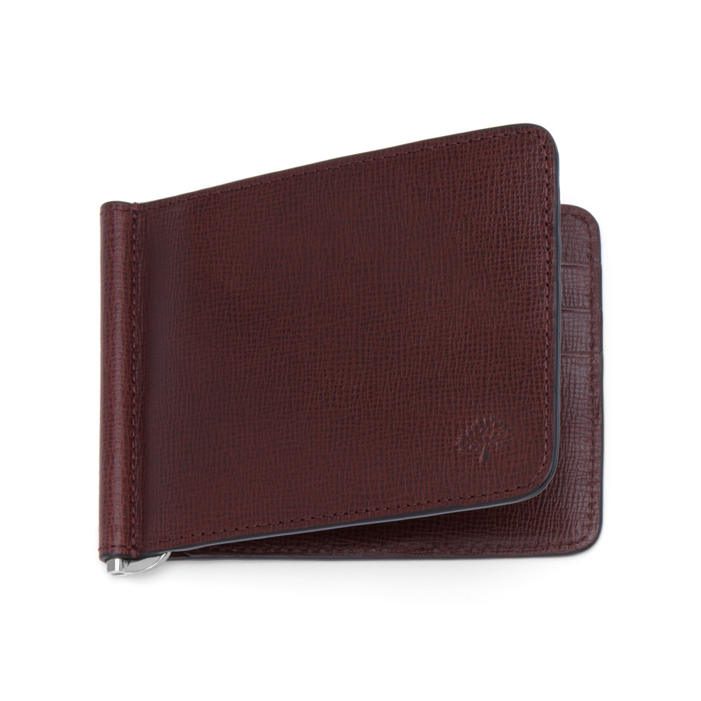 Lyst Mulberry Money Clip Wallet in Purple for Men