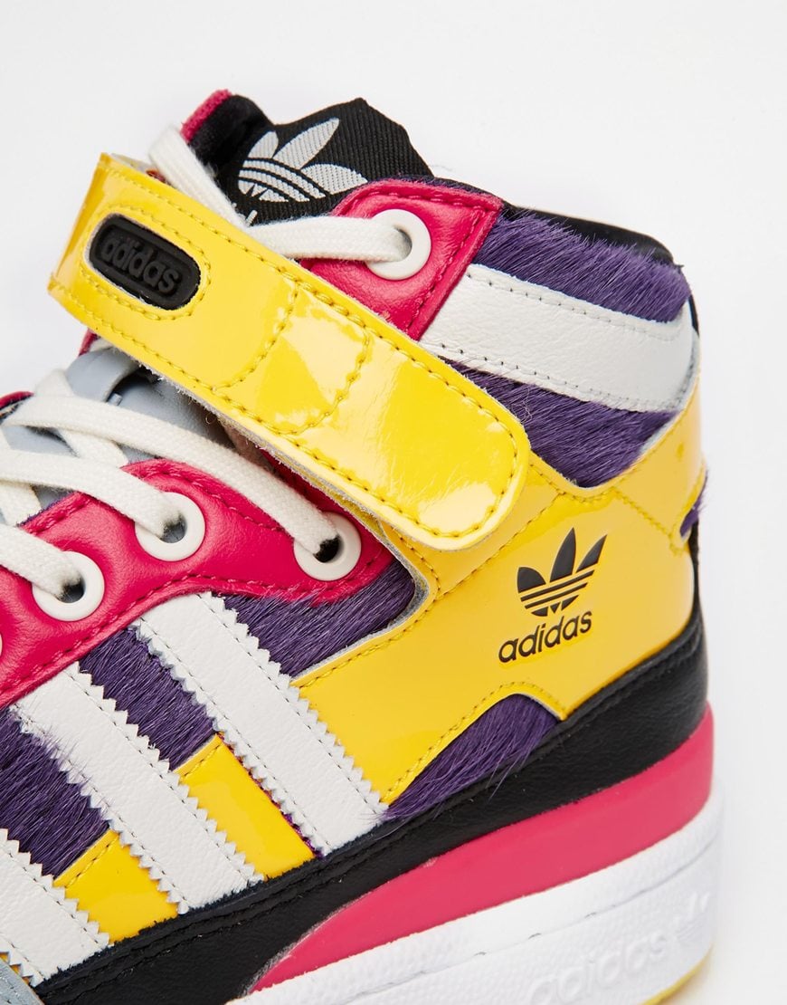 Adidas mid deals high sneakers